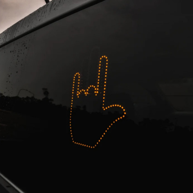 Gesture Lamp Car